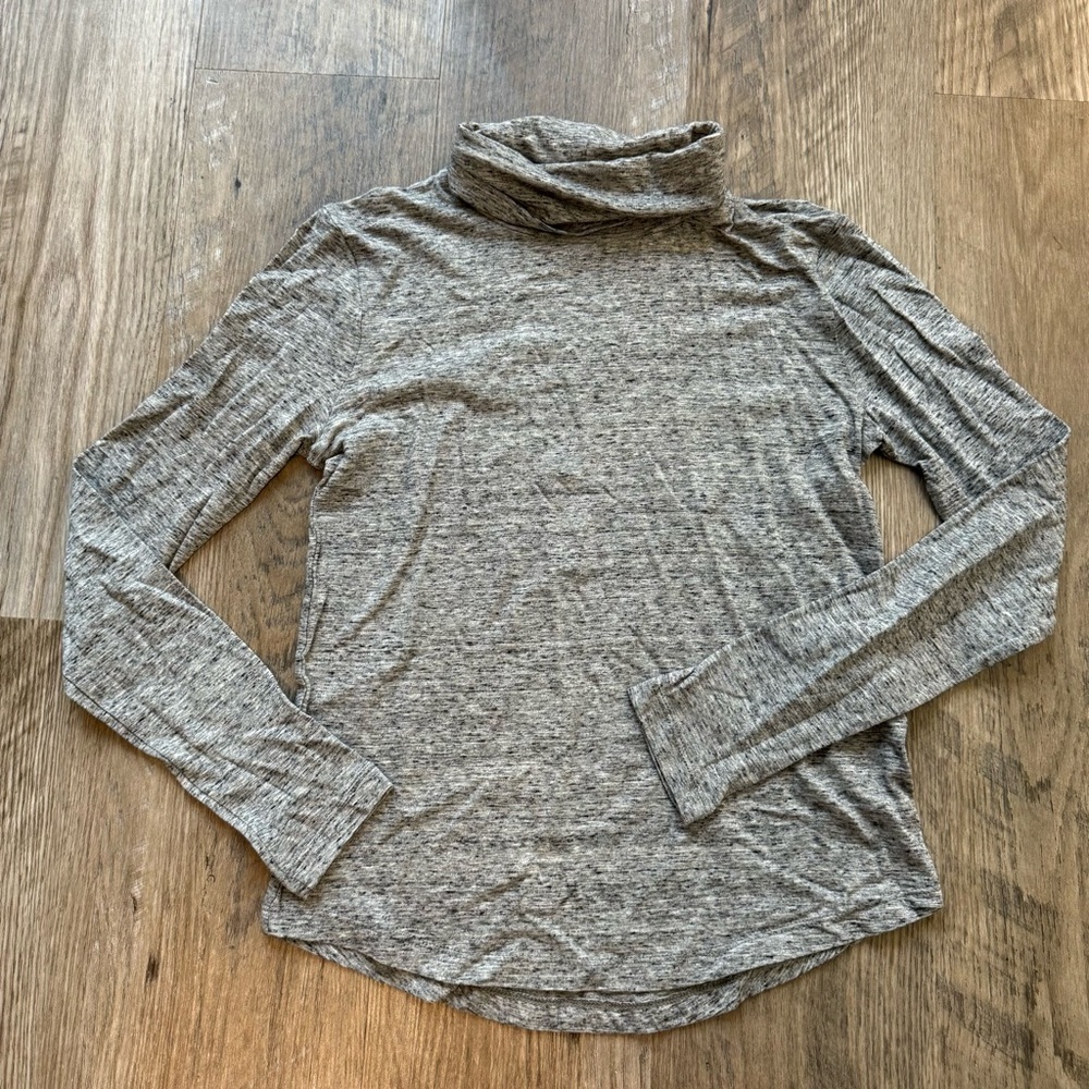 ☁️ Madewell Whisper Cotton Turtleneck Tee NWOT